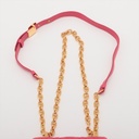 Christian Dior Cannage Caro Micro Leather Chain Shoulder Bag Pink