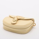 Christian Dior Bobby Leather Shoulder Micro Bag Yellow