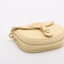 Christian Dior Bobby Leather Shoulder Micro Bag Yellow