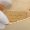 Christian Dior Bobby Leather Shoulder Micro Bag Yellow