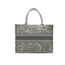 Christian Dior Toile de Jouy Canvas Medium Book Tote