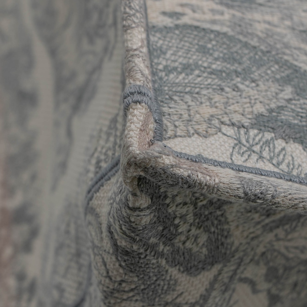 Christian Dior Toile de Jouy Canvas Medium Book Tote