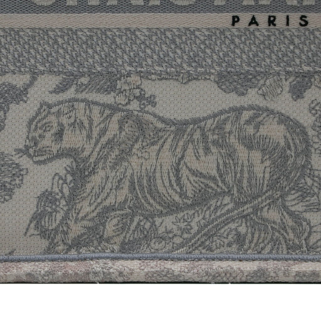 Christian Dior Toile de Jouy Canvas Medium Book Tote