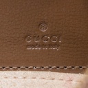Gucci GG Half-Moon Shaped Mini Bag in Beige and Ebony 726843