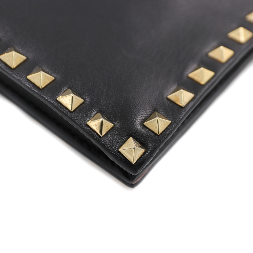 Valentino Garavani Rockstud Clutch Black