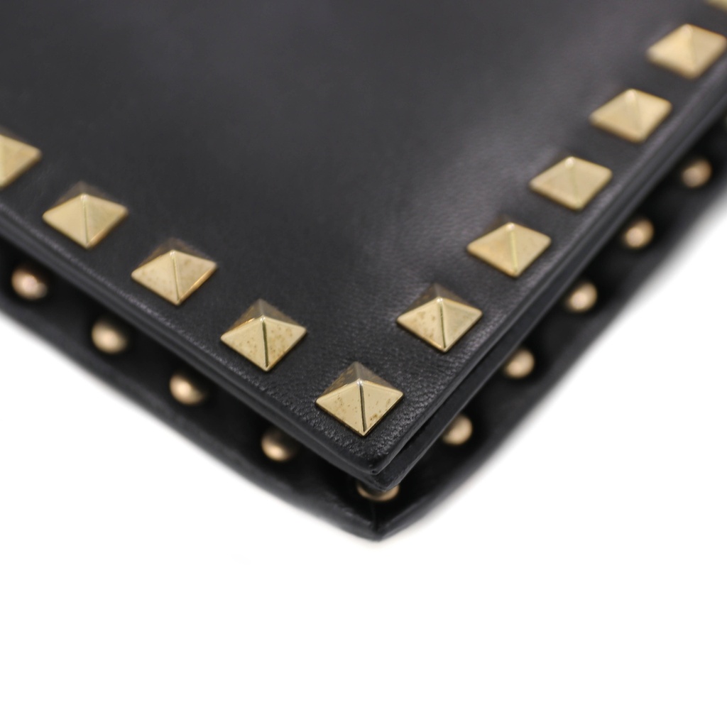 Valentino Garavani Rockstud Clutch Black