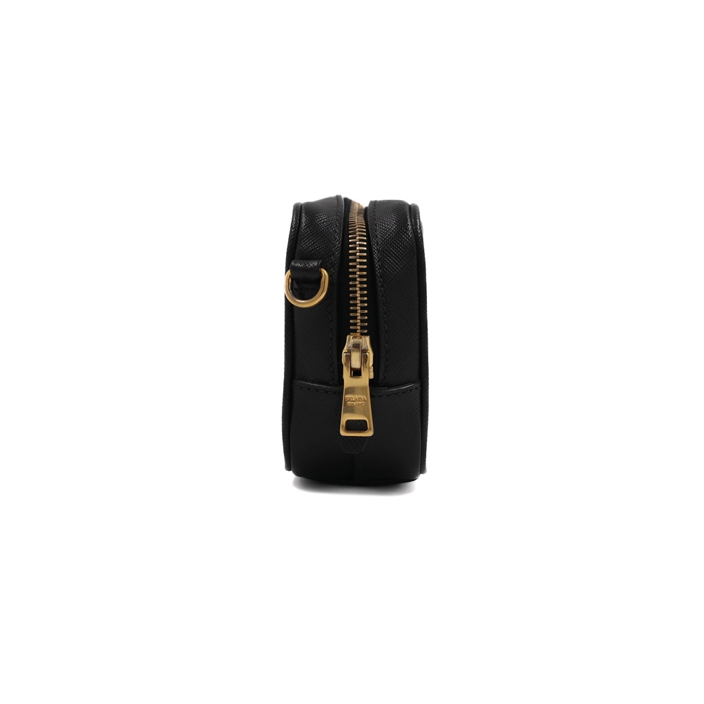 Prada Zip Crossbody Bag Saffiano Leather Mini