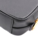Prada Zip Crossbody Bag Saffiano Leather Mini