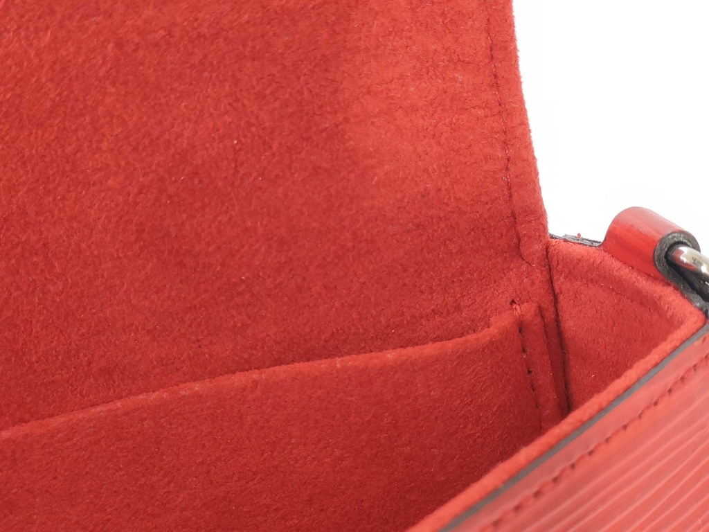 Louis Vuitton Epi Pochette Felicie Coquelicot Red