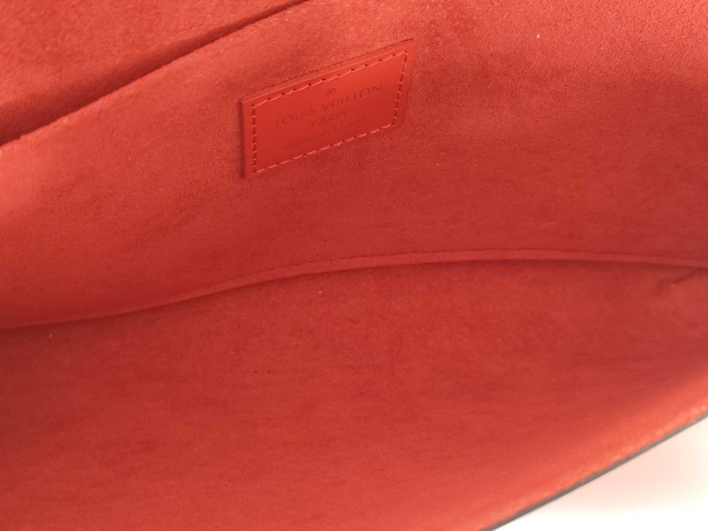 Louis Vuitton Epi Pochette Felicie Coquelicot Red
