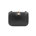 Valentino Garavani Vitello Small Glam Lock Rockstud Flap Black