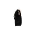 Valentino Garavani Vitello Small Glam Lock Rockstud Flap Black
