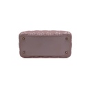 Christian Dior Pearly Lambskin Cannage Medium Lady Dior Lotus