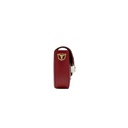 Gucci  X Adidas Textured Calfskin Web Mini Horsebit 1955 Red Shoulder Bag 658574
