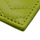 Gucci GG Matelasse Chevron Marmont Card Case Green 443127