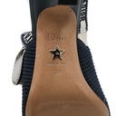 Christian Dior J'Adior Slingback Pump Blue Technical Fabric Size 38
