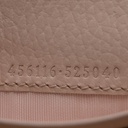 Gucci GG Marmont Leather Continental Wallet Beige and Pink 456116