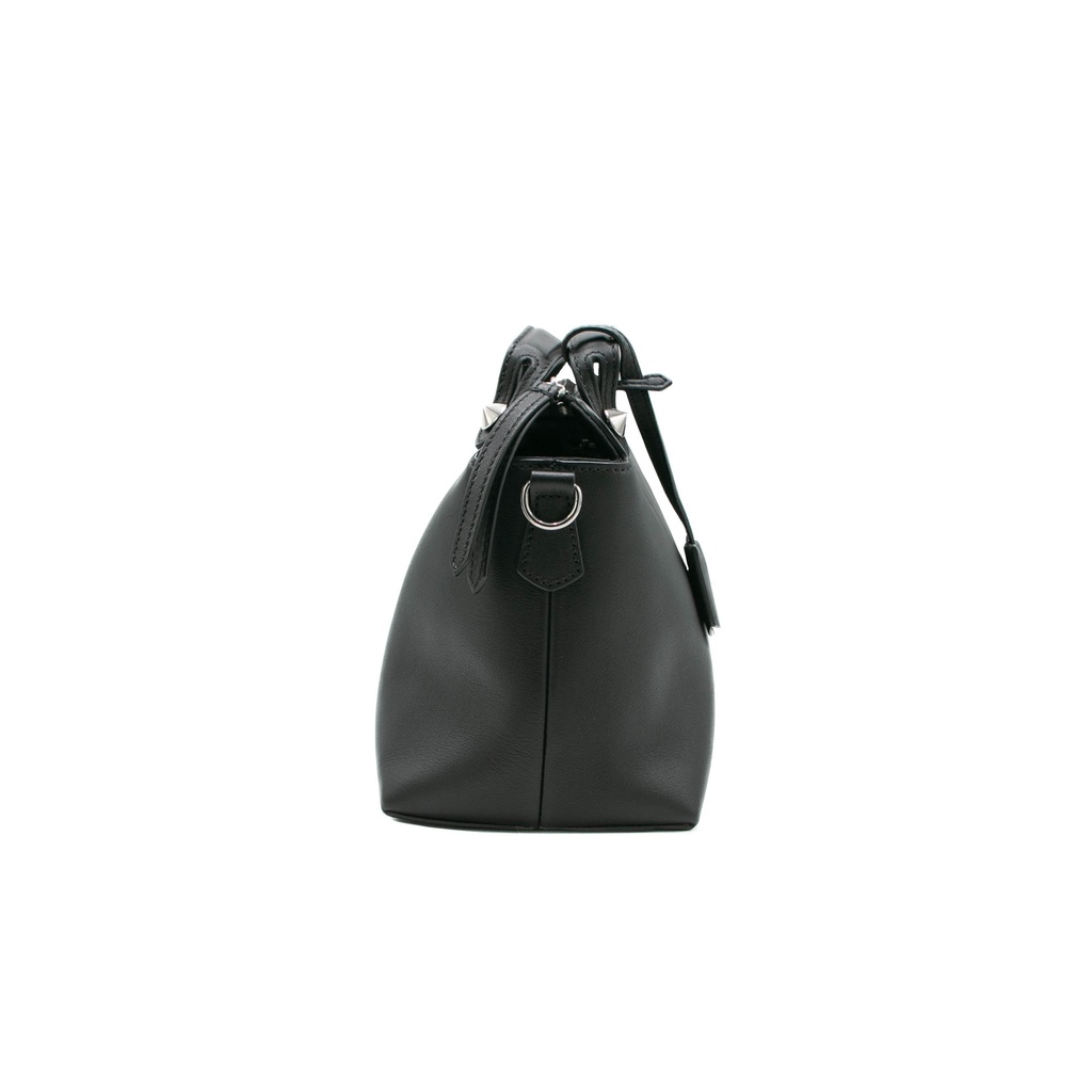 Fendi Vitello Dolce Medium By The Way Boston Bag Black