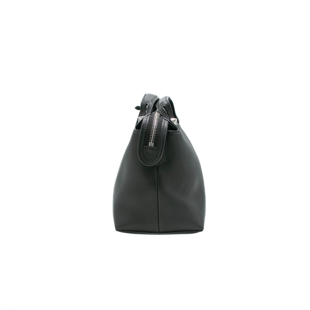 Fendi Vitello Dolce Medium By The Way Boston Bag Black