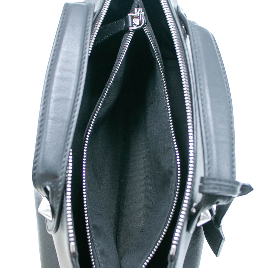 Fendi Vitello Dolce Medium By The Way Boston Bag Black