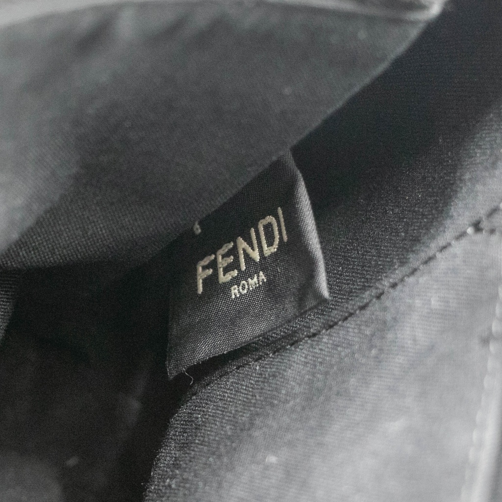 Fendi Vitello Dolce Medium By The Way Boston Bag Black