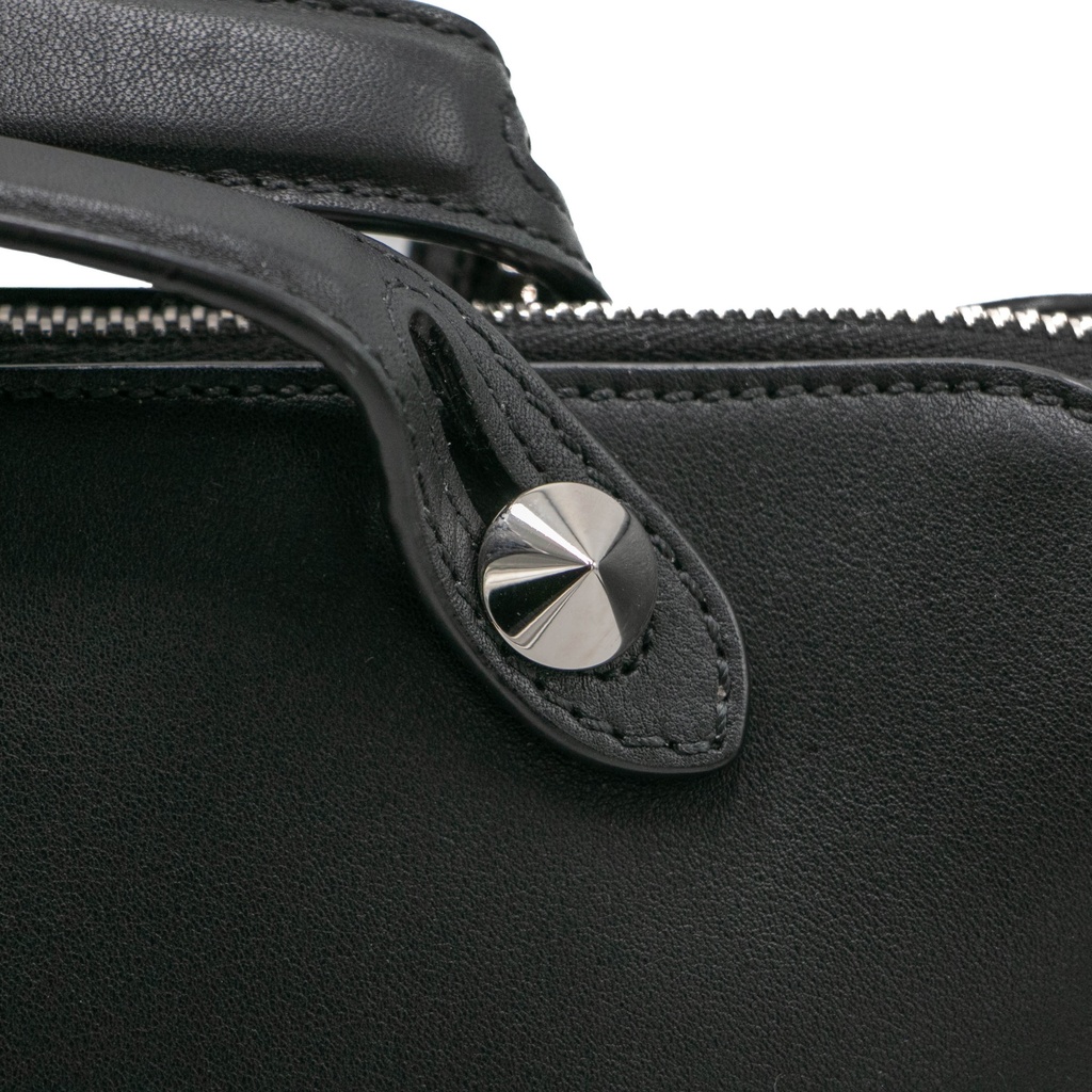 Fendi Vitello Dolce Medium By The Way Boston Bag Black