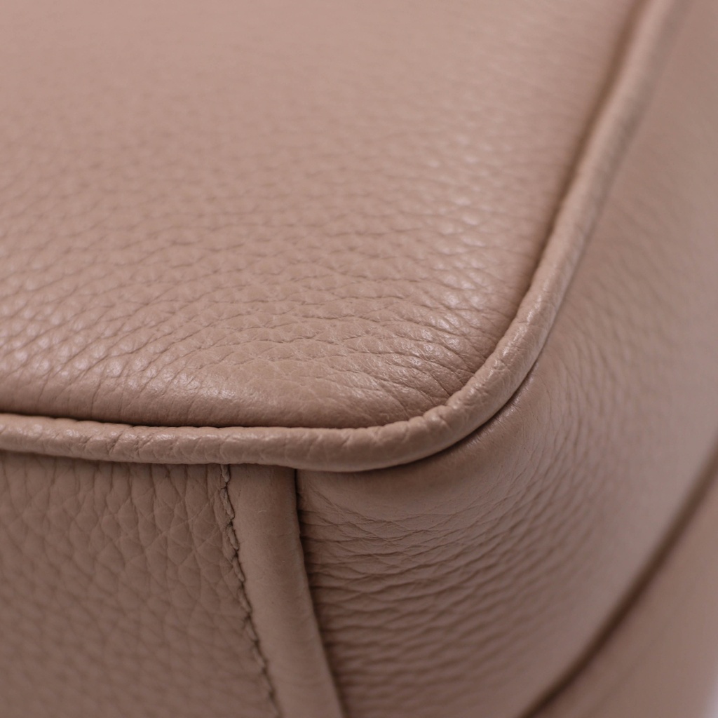 Prada Vitello Phenix Beige Camera Bag