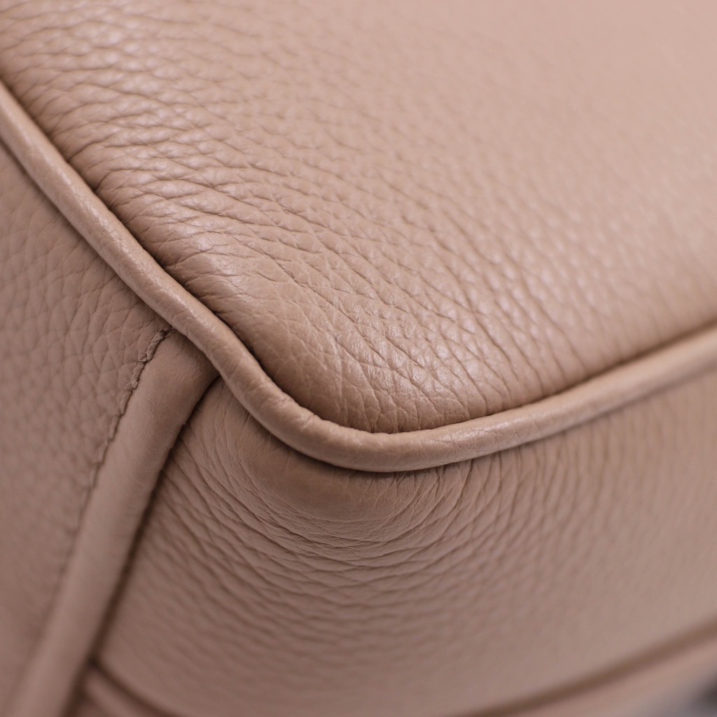 Prada Vitello Phenix Beige Camera Bag