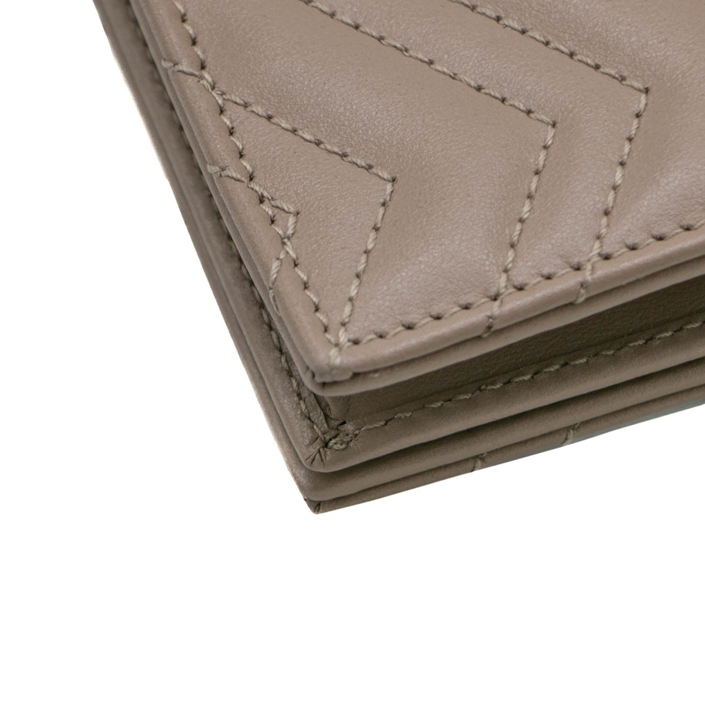 Gucci GG Marmont Card Case Wallet Beige 466492