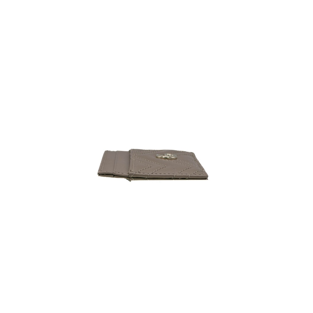 Gucci GG Matelasse Chevron Marmont Card Case Beige 443127