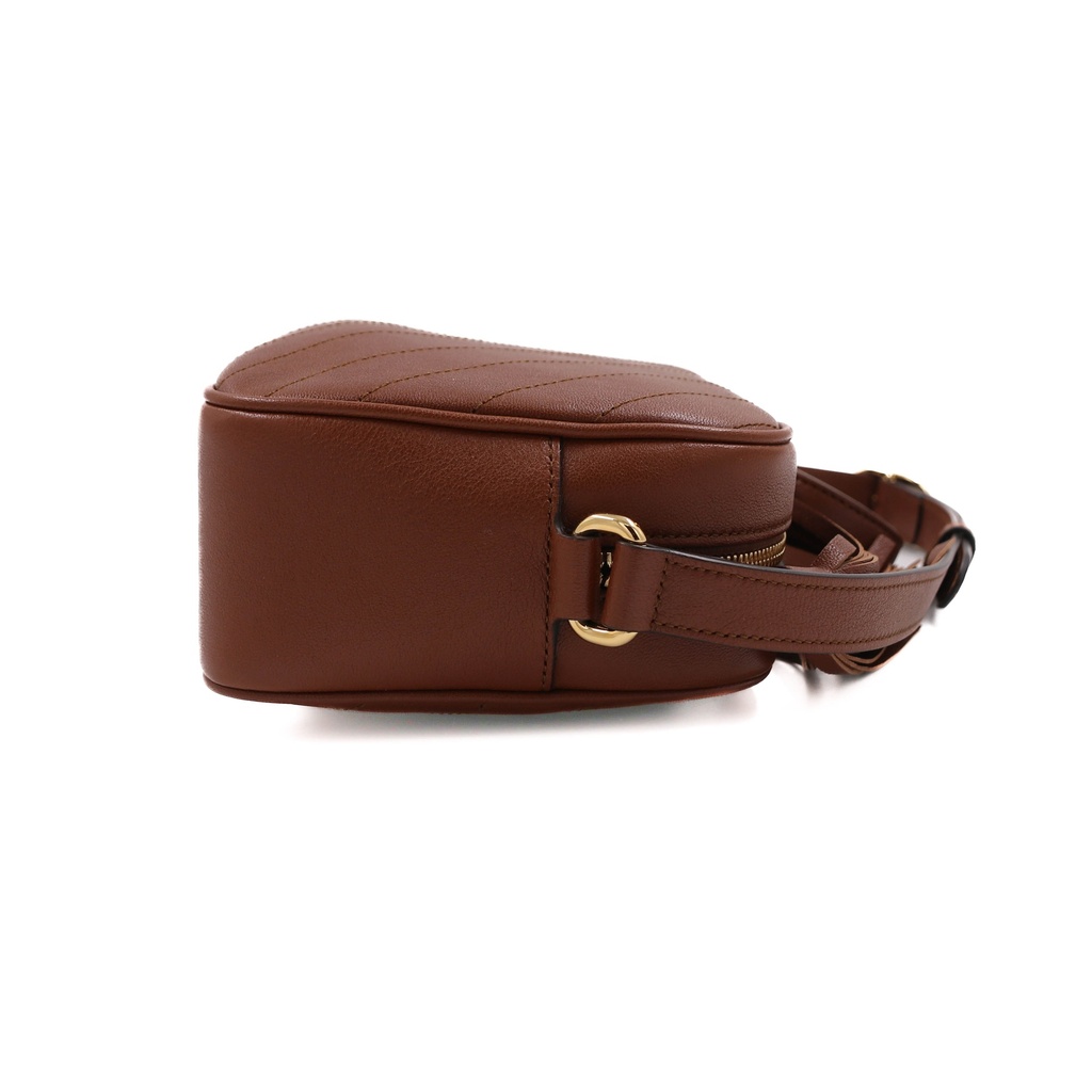 Gucci Blondie Shoulder Bag Leather Brown 742360