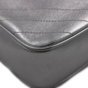 Gucci Blondie Shoulder Bag Leather Silver 742360