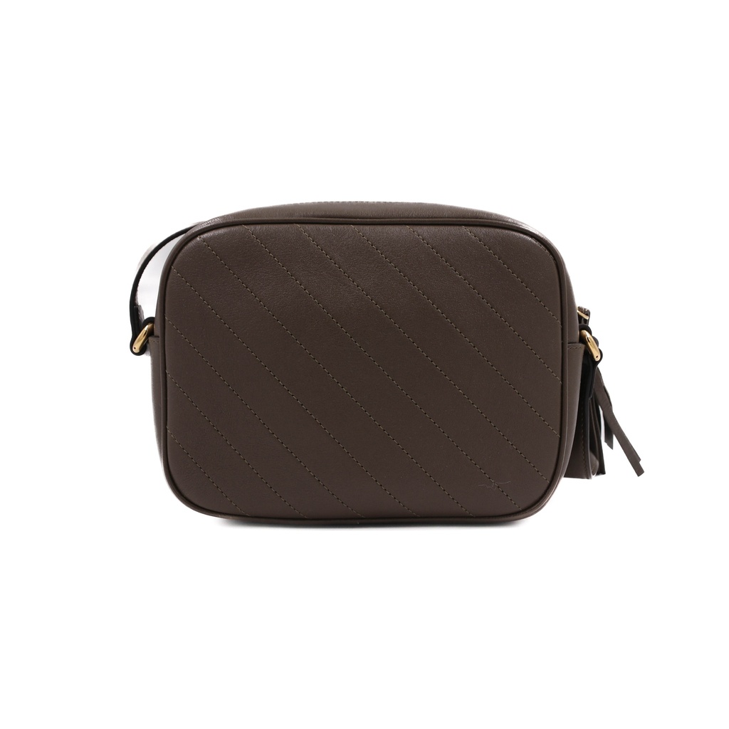 Gucci Blondie Shoulder Bag Leather Black 742360