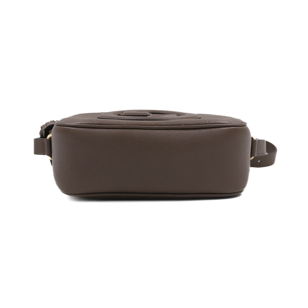 Gucci Blondie Shoulder Bag Leather Black 742360