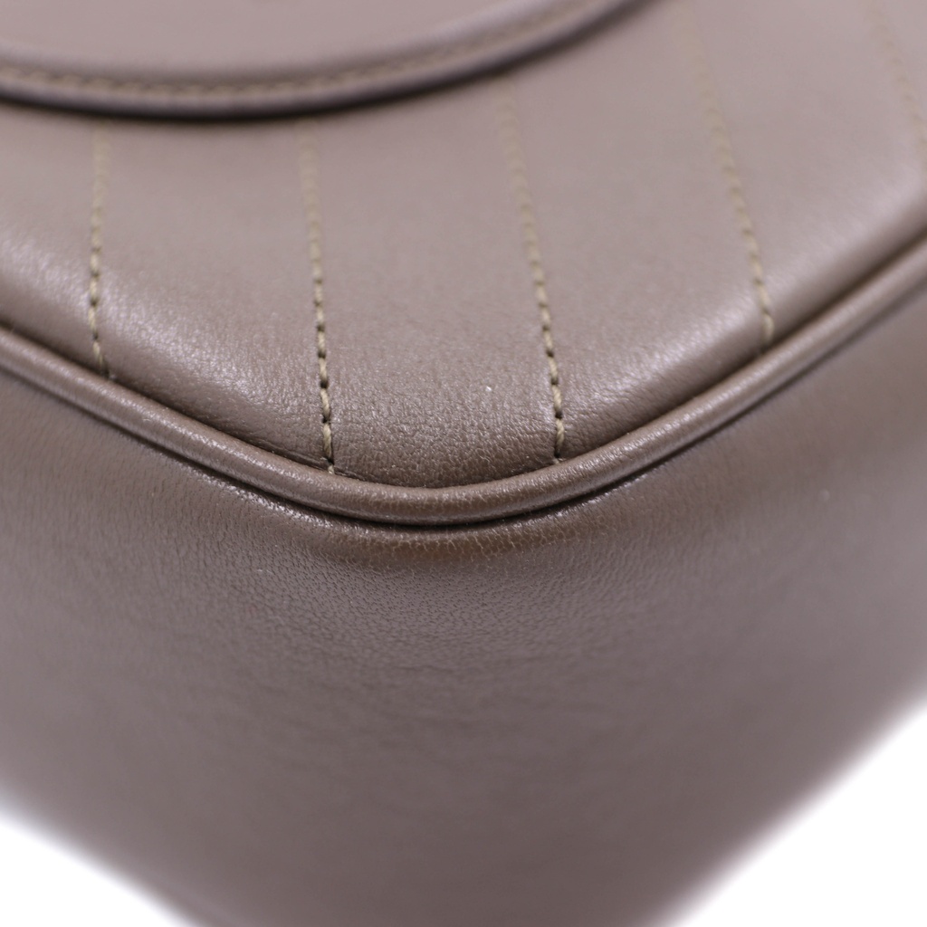 Gucci Blondie Shoulder Bag Leather Black 742360
