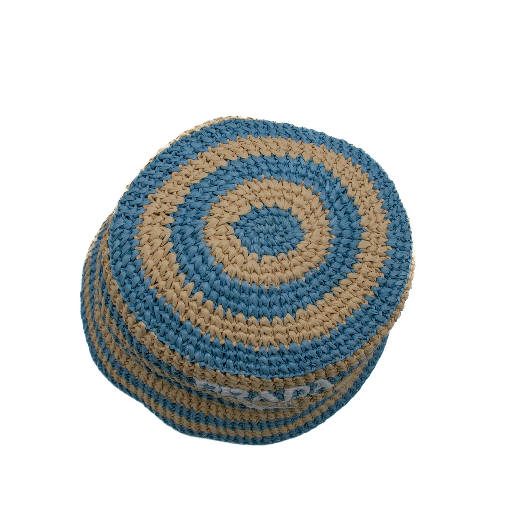 Prada Woven Bucket Hat Size Medium