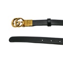 Gucci GG Marmont Reversible Thin Belt 659418 Size 85 34