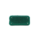 Prada Galleria Satin Mini Bag with Crystals Green