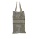 Christian Dior Canvas Embroidered Medium Rêve d'Infini Book Tote Gold