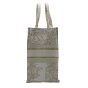 Christian Dior Canvas Embroidered Medium Rêve d'Infini Book Tote Gold