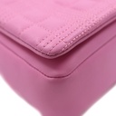 Burberry TB Leather Chain Shoulder Bag Pink