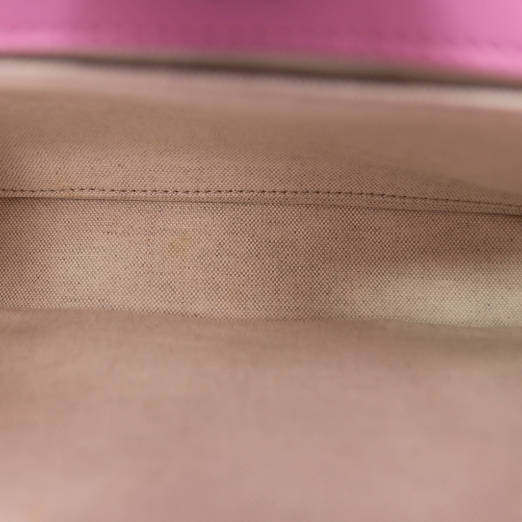 Burberry TB Leather Chain Shoulder Bag Pink
