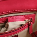 Valentino Vitello Small Rockstud Top Handle Pink Bag