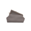 Fendi Shiny Nappa Small Fendi First Ghiaia