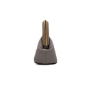 Fendi Shiny Nappa Small Fendi First Ghiaia
