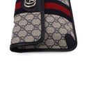 Gucci GG Supreme Waist Bag Navy Blue 674081