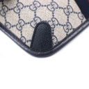Gucci GG Supreme Waist Bag Navy Blue 674081