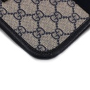 Gucci GG Supreme Waist Bag Navy Blue 674081