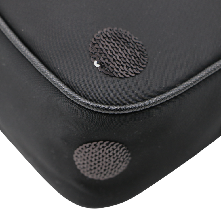 Prada Re-Edition 2005 Tessuto Shoulder Bag Sequin Polka Dots