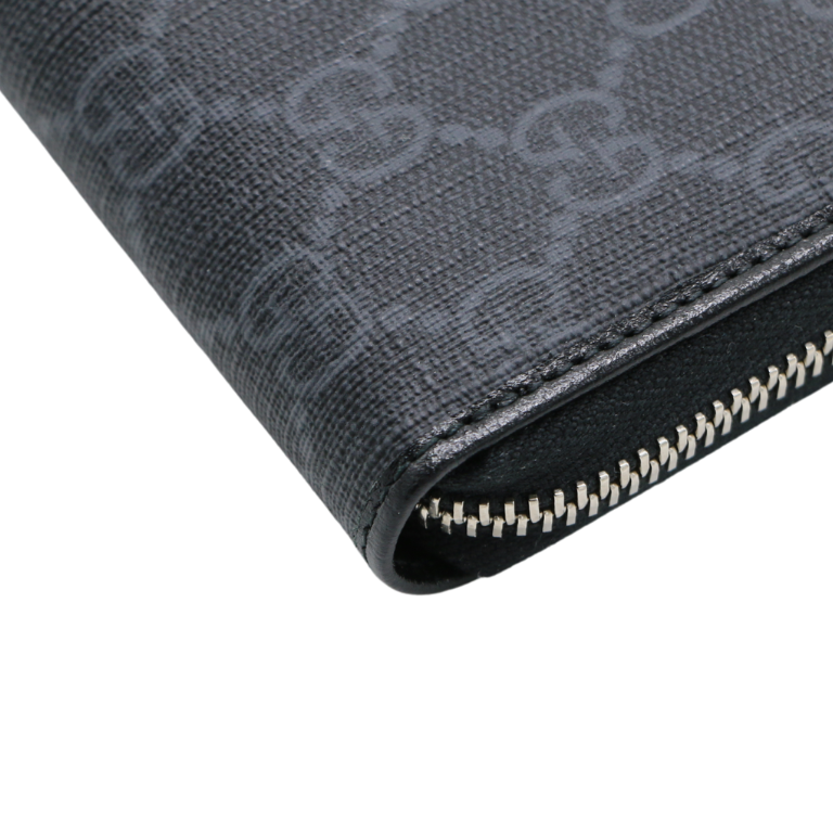 Gucci Zip around wallet with Interlocking G Flower 673003